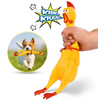Squeaky Screaming Chicken Dog Toy