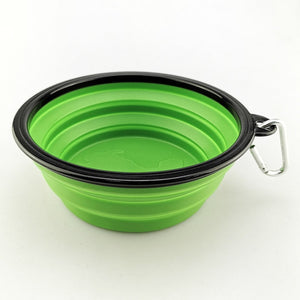 Folding Silicone Travel Dog Bowl