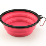 Folding Silicone Travel Dog Bowl