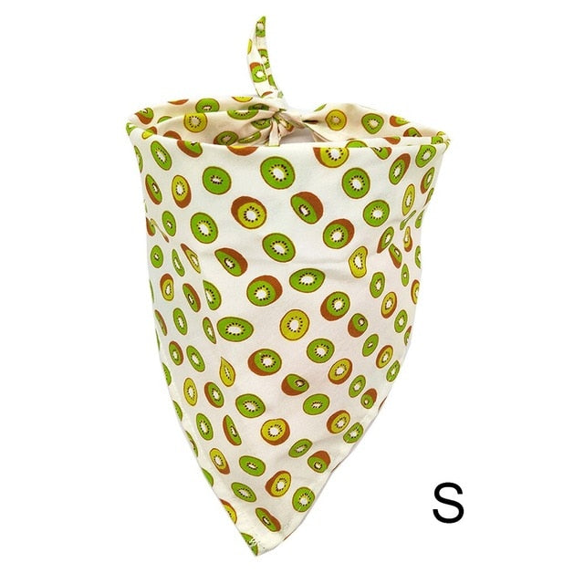 Juicy Fruit Adjustable Triangle Bandanas