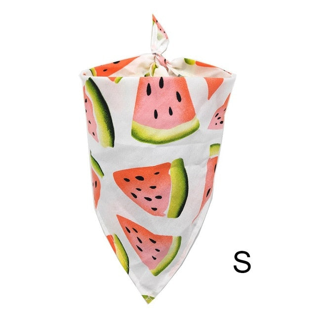 Juicy Fruit Adjustable Triangle Bandanas