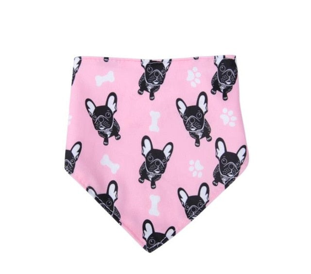 Adjustable Cotton Dog Bandanna