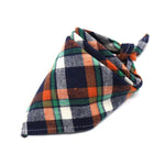 Adjustable Plaid Triangle Bandanna Collection