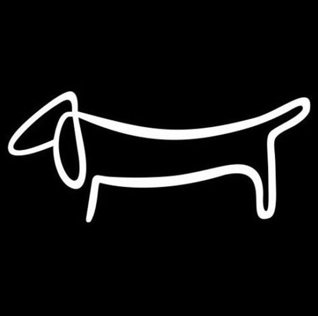 Dachshund Wiener Dog Car Sticker