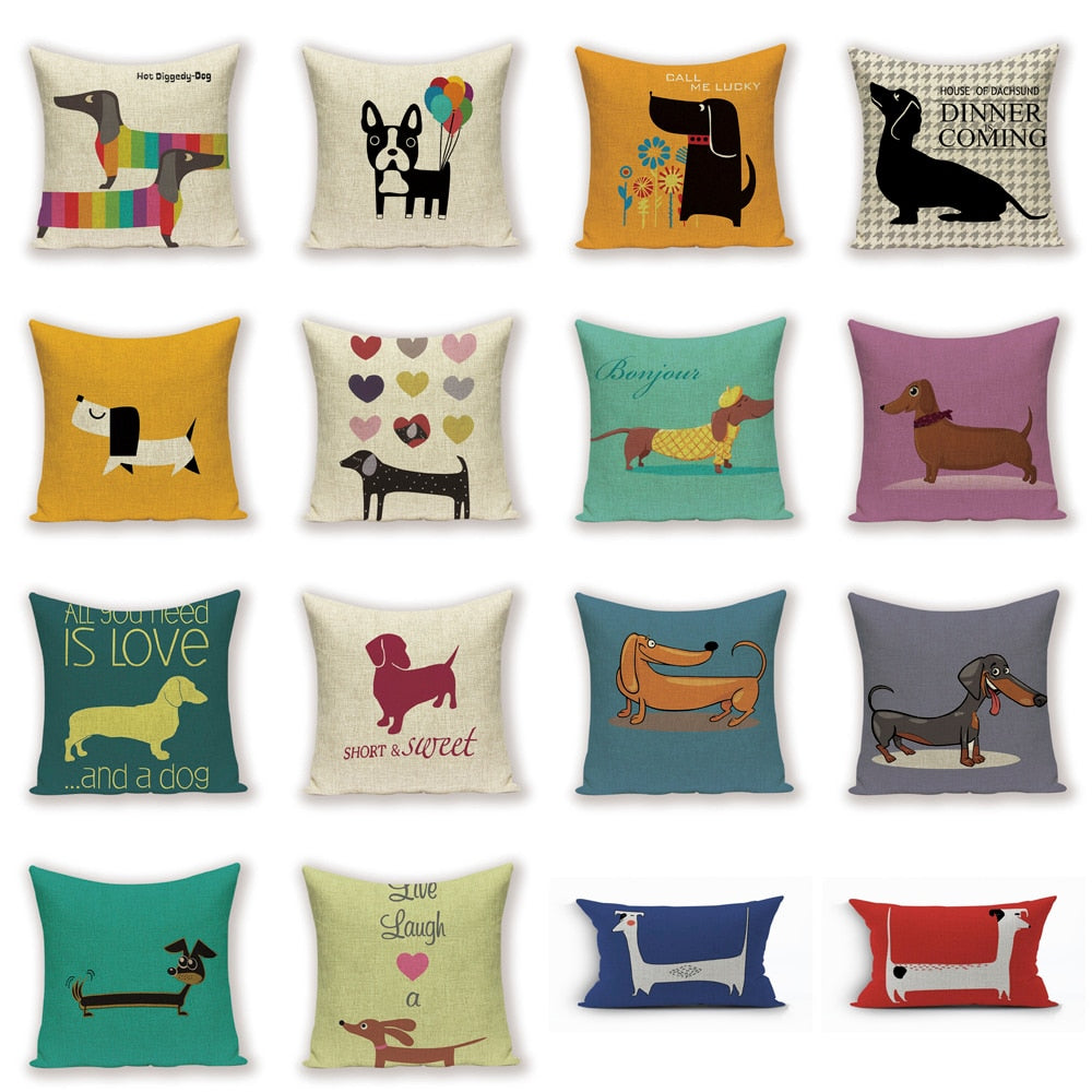 Dachshund Cushion Covers